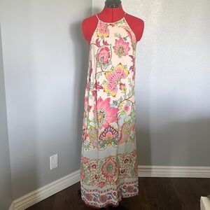 Zara halter maxi dress